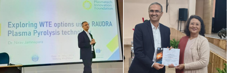 IPR at the National Symposium on Application of Plasma Physics in Sustainable Waste Managemen