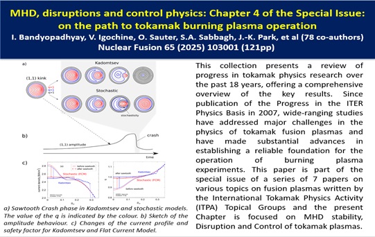 MHD, disruptions and control physics: Chapter 4 of the Special Issue: on the path to tokamak burning plasma operation